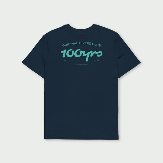 Unisex Organic T-Shirt – Blue OG Club Logo
